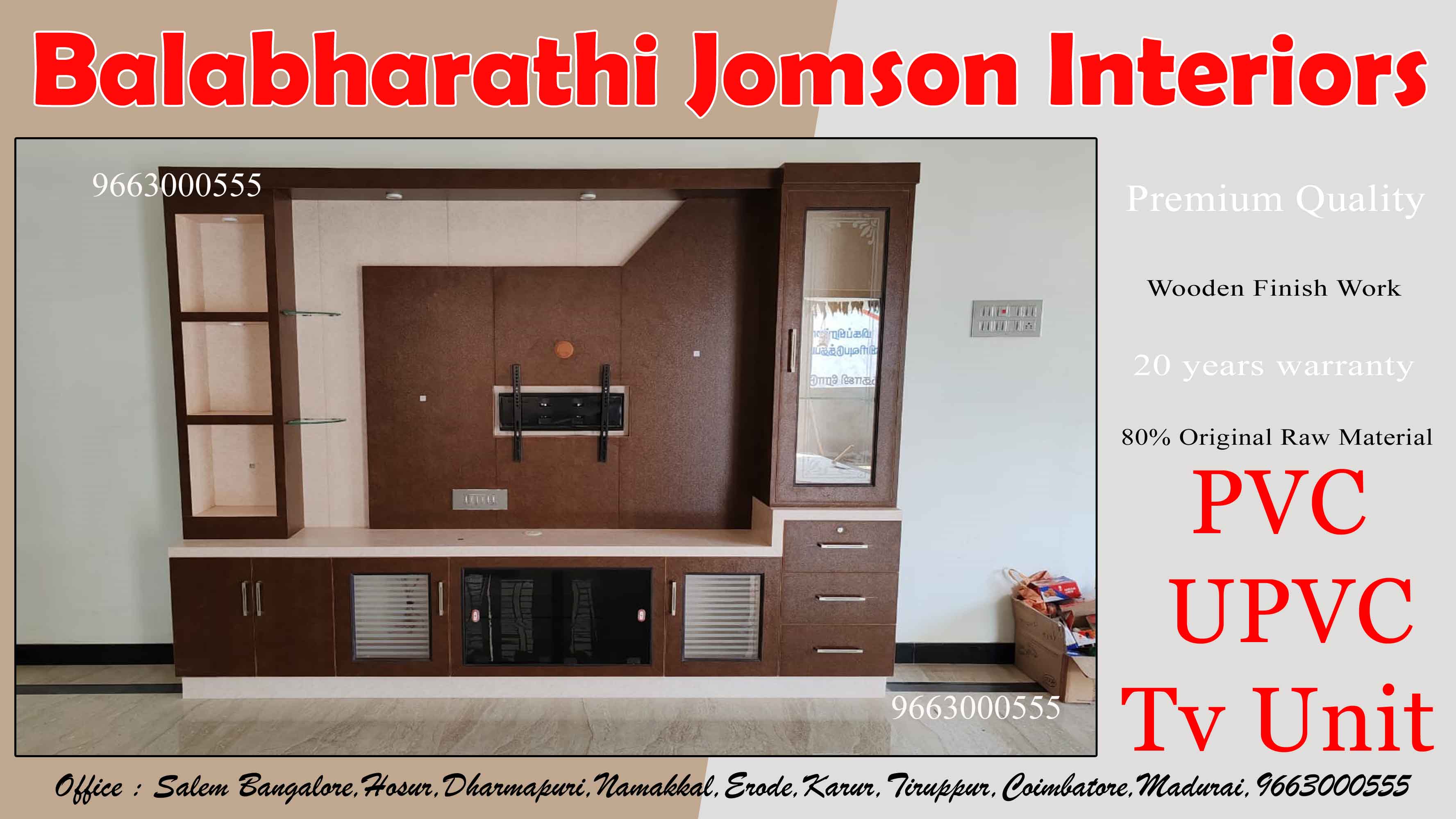 upvc tv cabinets design